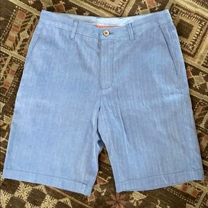 Tommy Bahama Men's Silk Blend Navy Short Size 32